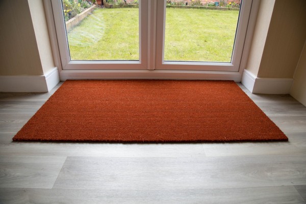 Buy Large Coir Entrance Matting Table Protectors Russet Entrance