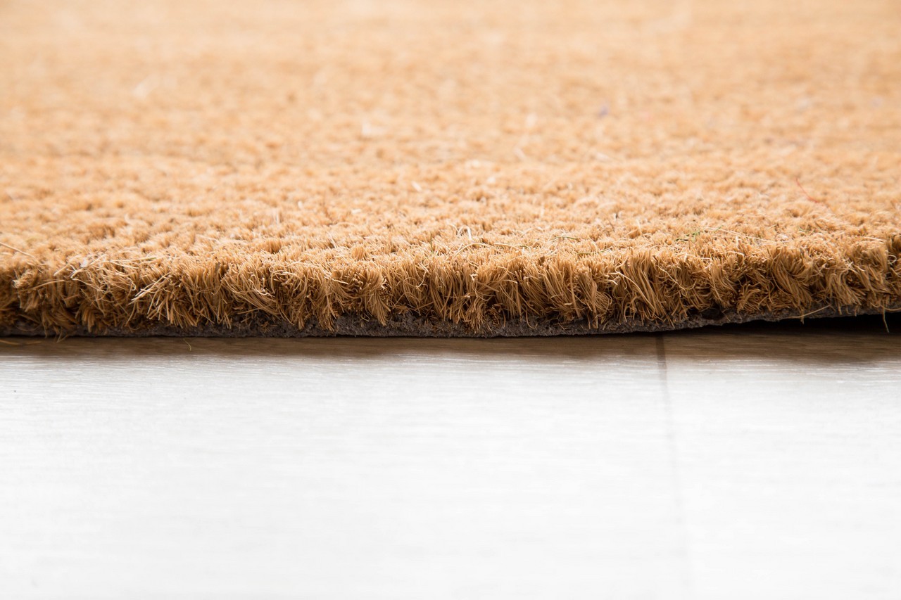 Buy Large Coir Entrance Matting Table Protectors Natural